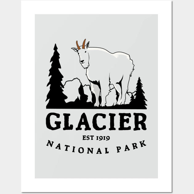 Usa  Glacier National Park Wall Art by Terrybogard97